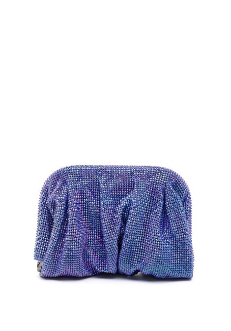 Blue venus la petite crystal-embellished clutch - BENEDETTA BRUZZICHES women BENEDETTA BRUZZICHES | SS24011033
